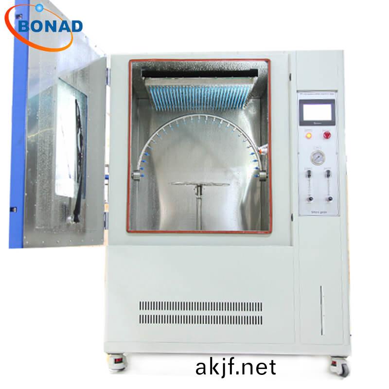 IPX1 to IPX4 Drip rain test and swing pipe waterproof test c