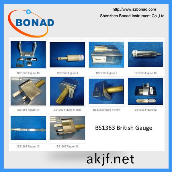 BS1363 Figure 13 Test apparatus and circuit for use with contact and non-contact